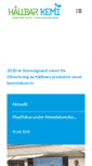 Mobile Screenshot of kemiforetagenistenungsund.se
